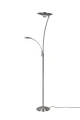 Lampa podłogowa GRANBY nikiel mat LED Dim. 29W | 6,5W 2700+3200+4000K Trio 424310207 | 4017807525182 noxbox lampynox www.lampynox.pl