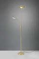 Lampa podłogowa GRANBY mosiądz mat LED Dim. 29W | 6,5W 2700+3200+4000K Trio 424310208 | 4017807525205 noxbox lampynox www.lampynox.pl