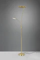 Lampa podłogowa GRANBY mosiądz mat LED Dim. 29W | 6,5W 2700+3200+4000K Trio 424310208 | 4017807525205 noxbox lampynox www.lampynox.pl