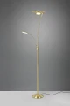 Lampa podłogowa GRANBY mosiądz mat LED Dim. 29W | 6,5W 2700+3200+4000K Trio 424310208 | 4017807525205 noxbox lampynox www.lampynox.pl
