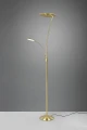 Lampa podłogowa GRANBY mosiądz mat LED Dim. 29W | 6,5W 2700+3200+4000K Trio 424310208 | 4017807525205 noxbox lampynox www.lampynox.pl