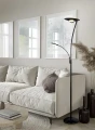Lampa podłogowa GRANBY czarny mat LED Dim. 29W | 6,5W 2700+3200+4000K Trio 424310232 | 4017807525212 noxbox lampynox www.lampynox.pl