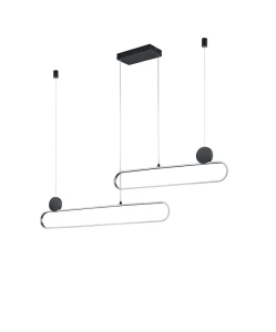 GRANT aluminium szczotkowane DIP SWITCH LED 3 step dim. 54W 2300+3000+4000K Lampa wisząca ściemnialna