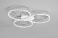 Lampa sufitowa ściemnialna GROOVY biały mat LED 3 step dim 30W 4000K Trio 642110331 | 4017807541830 noxbox lampynox www.lampynox.pl