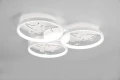 Lampa sufitowa ściemnialna GROOVY biały mat LED 3 step dim 30W 4000K Trio 642110331 | 4017807541830 noxbox lampynox www.lampynox.pl