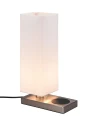 Lampka stołowa z ładowarką indukcyjną HALEY nikiel mat E14 RL R59100107 | 4017807540376 noxbox lampynox www.lampynox.pl