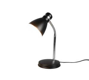 HARVEY czarny mat E27 Lampka stołowa