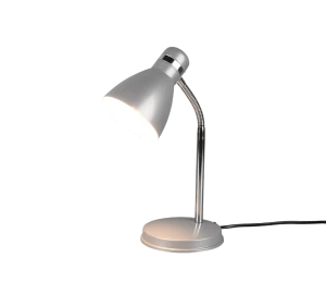 HARVEY tytanowy E27 Lampka stołowa