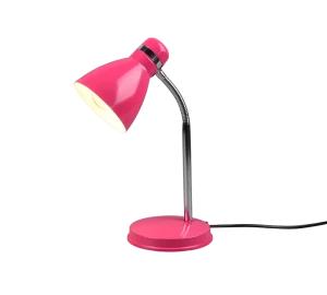 HARVEY różowy E27 Lampka stołowa