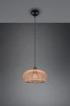 Lampa wisząca INGA beż rattan ⌀29cm. E27 Trio 312200136 | 4017807544817 noxbox lampynox www.lampynox.pl