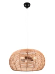 INGA beż rattan ⌀50cm. 3xE27 Lampa wisząca