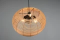 Lampa wisząca INGA beż rattan ⌀50cm. 3xE27 Trio 312200336 | 4017807544800 noxbox lampynox www.lampynox.pl
