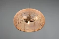Lampa wisząca INGA beż rattan ⌀50cm. 3xE27 Trio 312200336 | 4017807544800 noxbox lampynox www.lampynox.pl