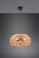 Lampa wisząca INGA beż rattan ⌀50cm. 3xE27 Trio 312200336 | 4017807544800 noxbox lampynox www.lampynox.pl