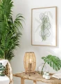 Lampa stołowa INGA beż rattan E27 Trio 512200136 | 4017807544831 noxbox lampynox www.lampynox.pl