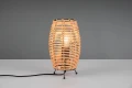 Lampa stołowa INGA beż rattan E27 Trio 512200136 | 4017807544831 noxbox lampynox www.lampynox.pl