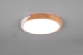 Lampa sufitowa ściemnialna JANO Biały mat | Brąz Ø 31cm. LED 3 step dim. 20W 3000K RL R67201131 | 4017807541403 noxbox lampynox www.lampynox.pl