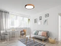 Lampa sufitowa ściemnialna JANO Czarny mat | Brąz Ø 31cm. LED 3 step dim. 20W 3000K RL R67201132 | 4017807541427 noxbox lampynox www.lampynox.pl