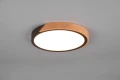 Lampa sufitowa ściemnialna JANO Czarny mat | Brąz Ø 31cm. LED 3 step dim. 20W 3000K RL R67201132 | 4017807541427 noxbox lampynox www.lampynox.pl