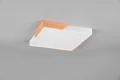 Lampa sufitowa ściemnialna META Biały mat | Brąz  LED 3 step dim. 20W 3000K RL R67191131 | 4017807541366 noxbox lampynox www.lampynox.pl