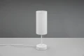 Lampka stołowa z ładowarką USB JARO biały mat USB E27 RL R51051031 | 4017807538274 noxbox lampynox www.lampynox.pl