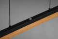 Lampa wisząca ściemnialna KERALA czarny mat | brąz LED 3 step dim. 25W 3000K Trio 341610132 | 4017807542455 noxbox lampynox www.lampynox.pl