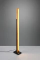 Lampa podłogowa ściemnialna KERALA czarny mat | brąz LED 3 step dim. 16W 3000K Trio 441610132 | 4017807542530 noxbox lampynox www.lampynox.pl