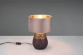 Lampka stołowa KIRAN brąz | fiolet E27 RL R51231094 | 4017807541113 noxbox lampynox www.lampynox.pl