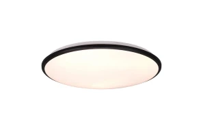 LIMBUS czarny mat Ø50cm. LED 3 step dim. 34W 3000K Plafon ściemnialny