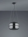 Lampa wisząca LORENA czarny mat Ø41cm. E27 Trio 315190132 | 4017807539646 noxbox lampynox www.lampynox.pl