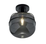 LORENA czarny mat E27 Lampa sufitowa