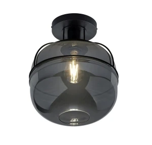 LORENA czarny mat E27 Lampa sufitowa