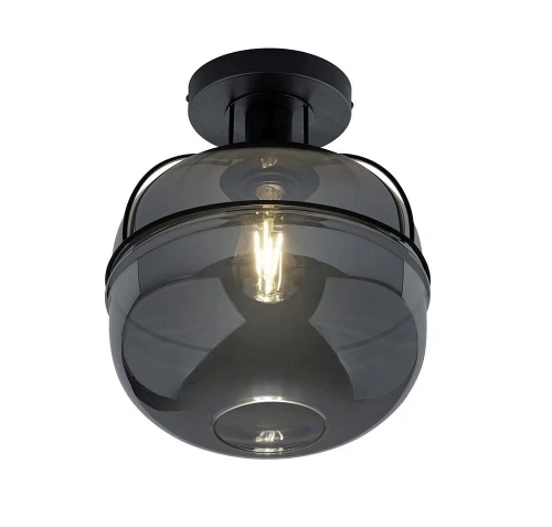 Lampa sufitowa LORENA czarny mat E27 Trio 615190132 | 4017807539660 noxbox lampynox www.lampynox.pl
