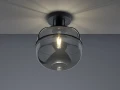 Lampa sufitowa LORENA czarny mat E27 Trio 615190132 | 4017807539660 noxbox lampynox www.lampynox.pl