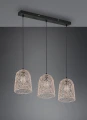 Lampa wisząca LOVIS czarny | beż rattan 3xE27 RL R31143036 | 4017807539462 noxbox lampynox www.lampynox.pl