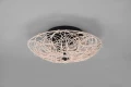 Lampa sufitowa LOVIS czarny | beż rattan 2xE27 RL R61142036 | 4017807539684 noxbox lampynox www.lampynox.pl