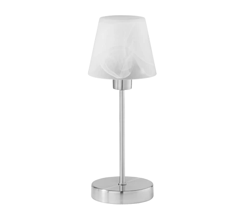 Lampka stołowa LUIS II nikiel mat E14 Trio 595700107 | 4017807551280 noxbox lampynox www.lampynox.pl