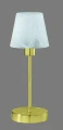 Lampka stołowa LUIS II mosiądz mat E14 Trio 595700108 | 4017807551297 noxbox lampynox www.lampynox.pl