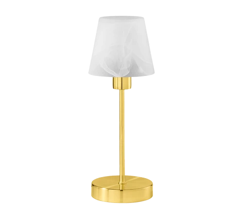 Lampka stołowa LUIS II mosiądz mat E14 Trio 595700108 | 4017807551297 noxbox lampynox www.lampynox.pl