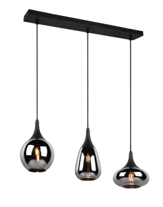 LUMINA czarny mat 3xE14 Lampa wisząca