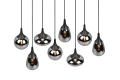 Lampa wisząca LUMINA czarny mat 8xE14 Trio 317000832 | 4017807542301 noxbox lampynox www.lampynox.pl