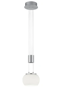 MADISON nikiel mat LED 3 step dim 8W 3000K Lampa wisząca