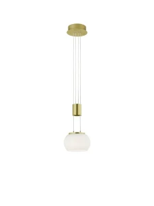 MADISON mosiądz mat LED 3 step dim 8W 3000K Lampa wisząca