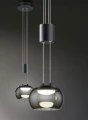 Lampa wisząca MADISON czarny mat LED 3 step dim  8W 3000K Trio 342010132 | 4017807542073 noxbox lampynox www.lampynox.pl