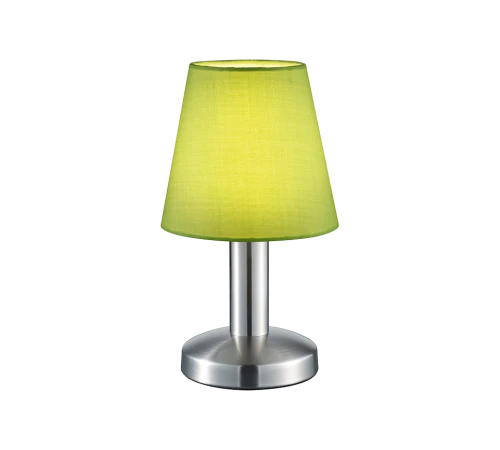 Lampka stołowa MATS II nikiel mat | zielony E14 RL 599700115 | 4017807551365 noxbox lampynox www.lampynox.pl