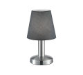 Lampka stołowa MATS II nikiel mat | szary E14 Trio 599700142 | 4017807551389 noxbox lampynox www.lampynox.pl
