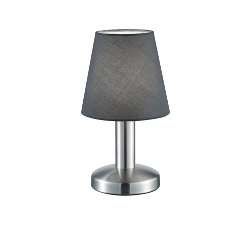 Lampka stołowa MATS II nikiel mat | szary E14 Trio 599700142 | 4017807551389 noxbox lampynox www.lampynox.pl
