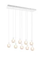 Lampa wisząca MELA biały mat 9xE14 Trio 313100931 | 4017807538489 noxbox lampynox www.lampynox.pl