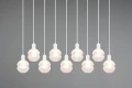 Lampa wisząca MELA biały mat 9xE14 Trio 313100931 | 4017807538489 noxbox lampynox www.lampynox.pl