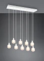 Lampa wisząca MELA biały mat 9xE14 Trio 313100931 | 4017807538489 noxbox lampynox www.lampynox.pl